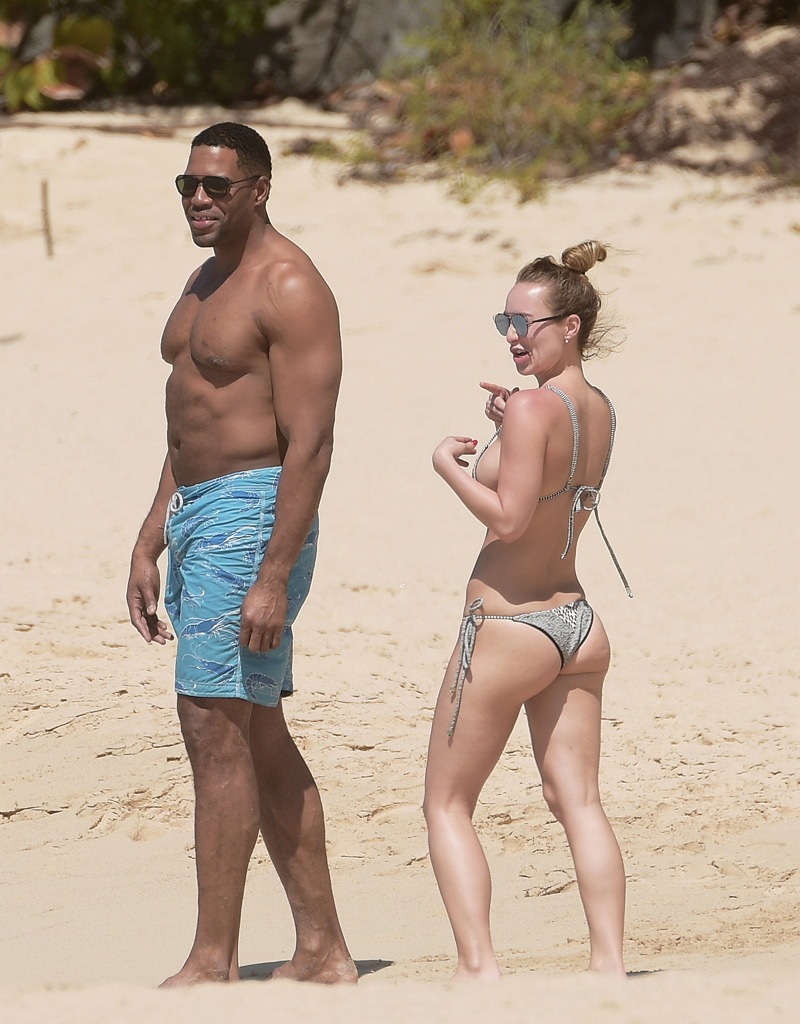 Michael Strahan Vacations With Jailbird Lover National Enquirer 