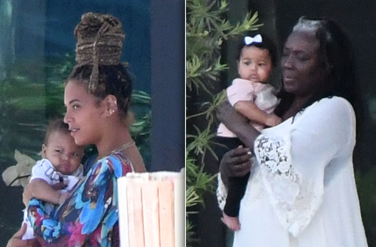 Beyoncé Brings Out The Twins For Their Public Debut!