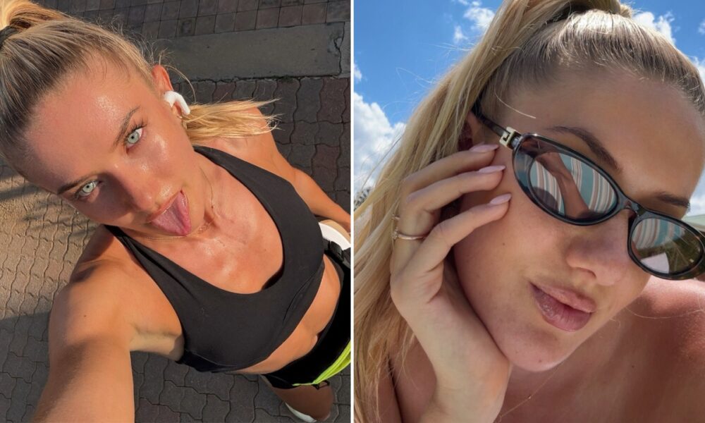 Olympic Sprinter Alica Schmidt Shows Off Sculpted Abs and Sweat