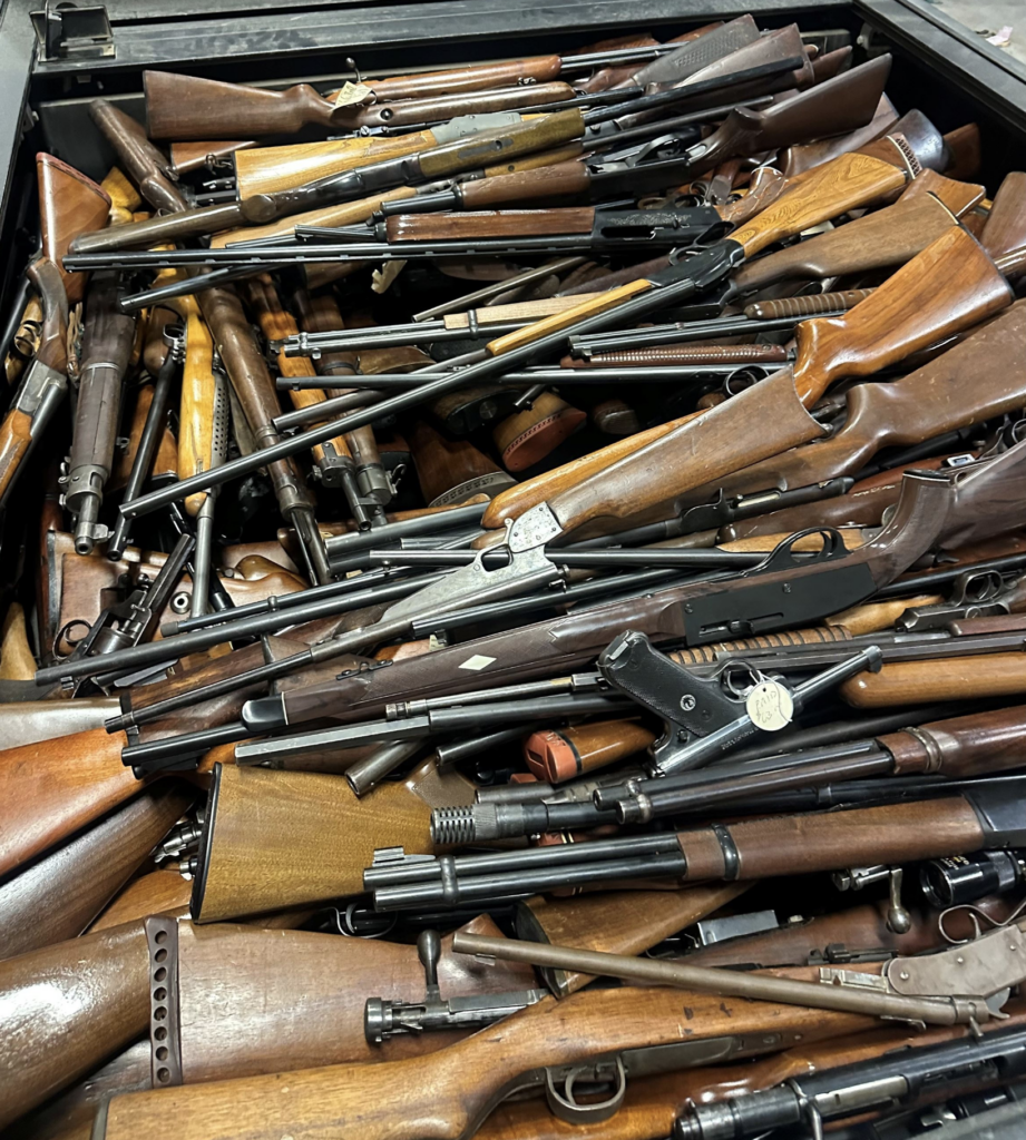 Over 500 Firearms Seized, 1 Woman Arrested In Connection With Illegal ...