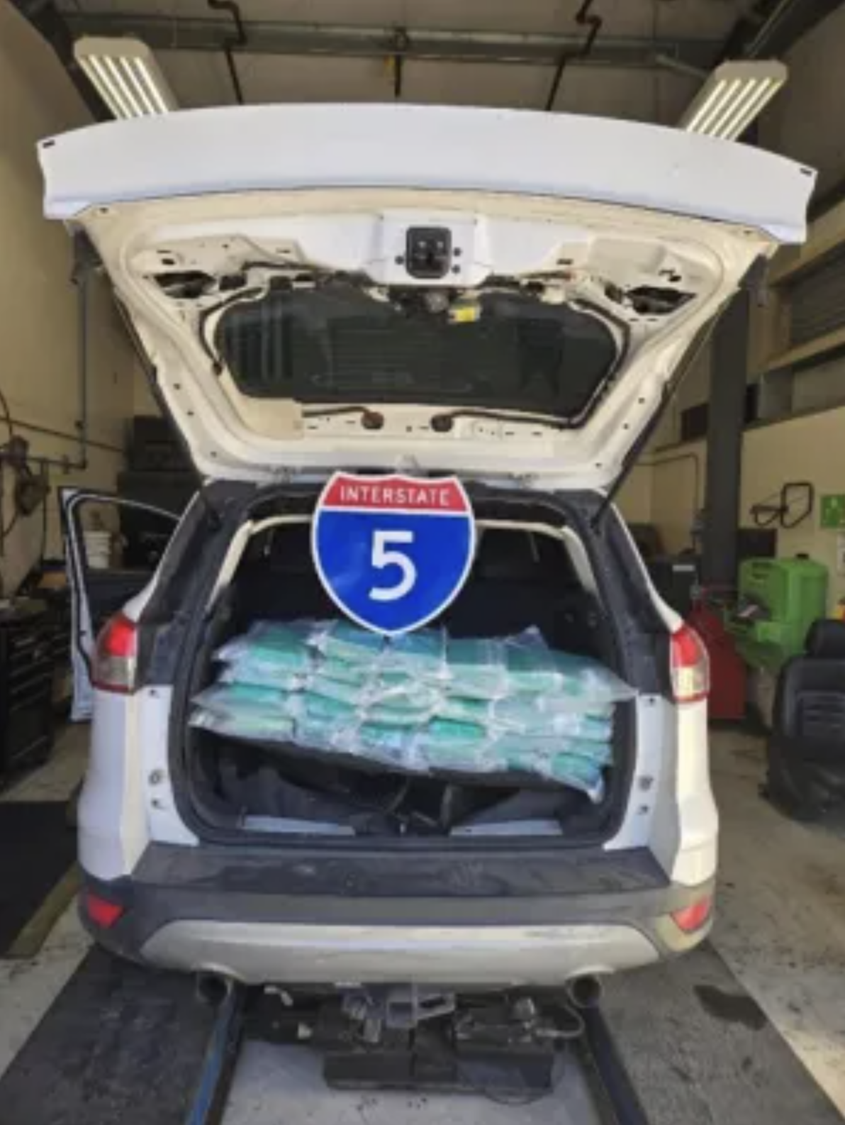 California Traffic Stop Leads To Nearly $1.5 Million Cocaine Seizure