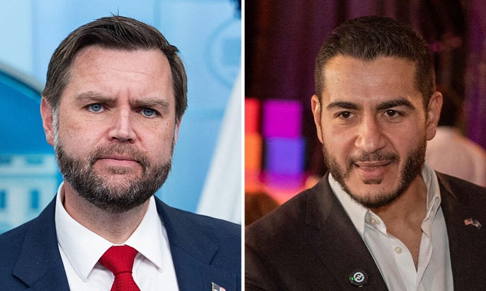 JD Vance and Abdul El-Sayed