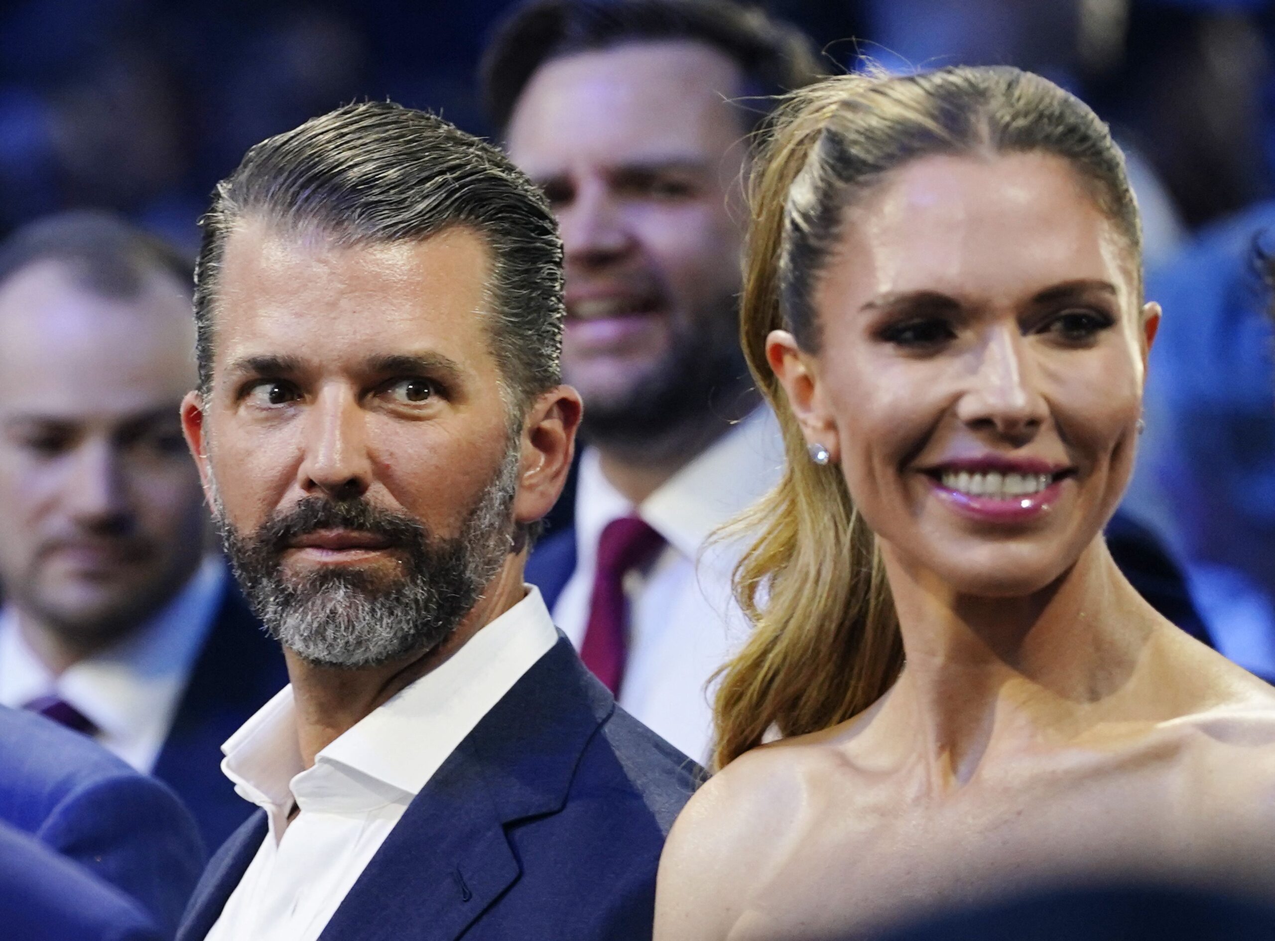 Donald Trump Jr and Bettina Trump