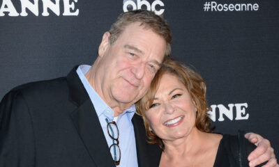 John Goodman and Roseanne Barr